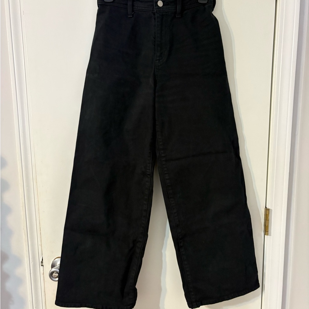 American Eagle Outfitters Black Flare Jeans